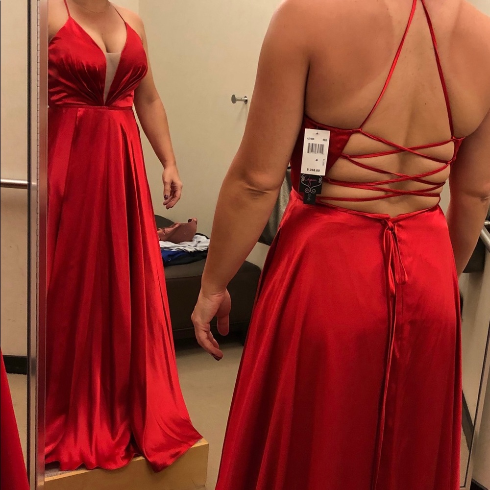 Beautiful Red Gown